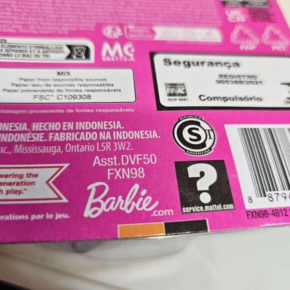 Barbie You Can Be Anything Doll Pop Star Doll Microphone Stand Accessories FXN98 - Picture 8 of 8